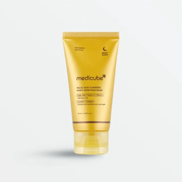 MEDICUBE Kojic Acid Turmeric Night Wrapping Mask (75ml)