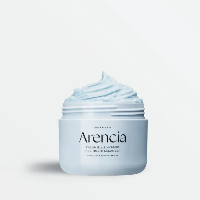 ARENCIA Blue Hyssop Rice Mochi Cleanser (120g)
