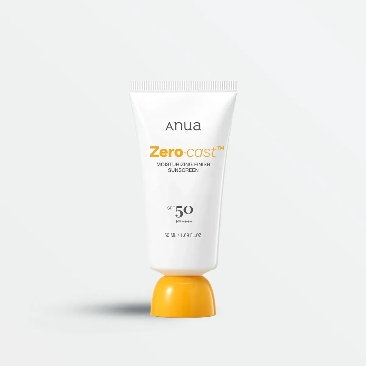 ANUA Zero-Cast Moisturising Finish Sunscreen (50ml)