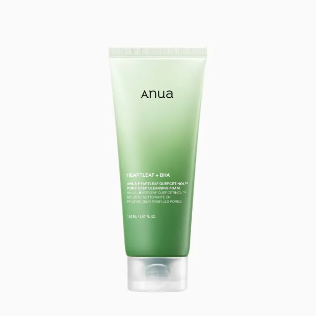 ANUA Heartleaf + BHA Quercetinol Pore Deep Cleansing Foam